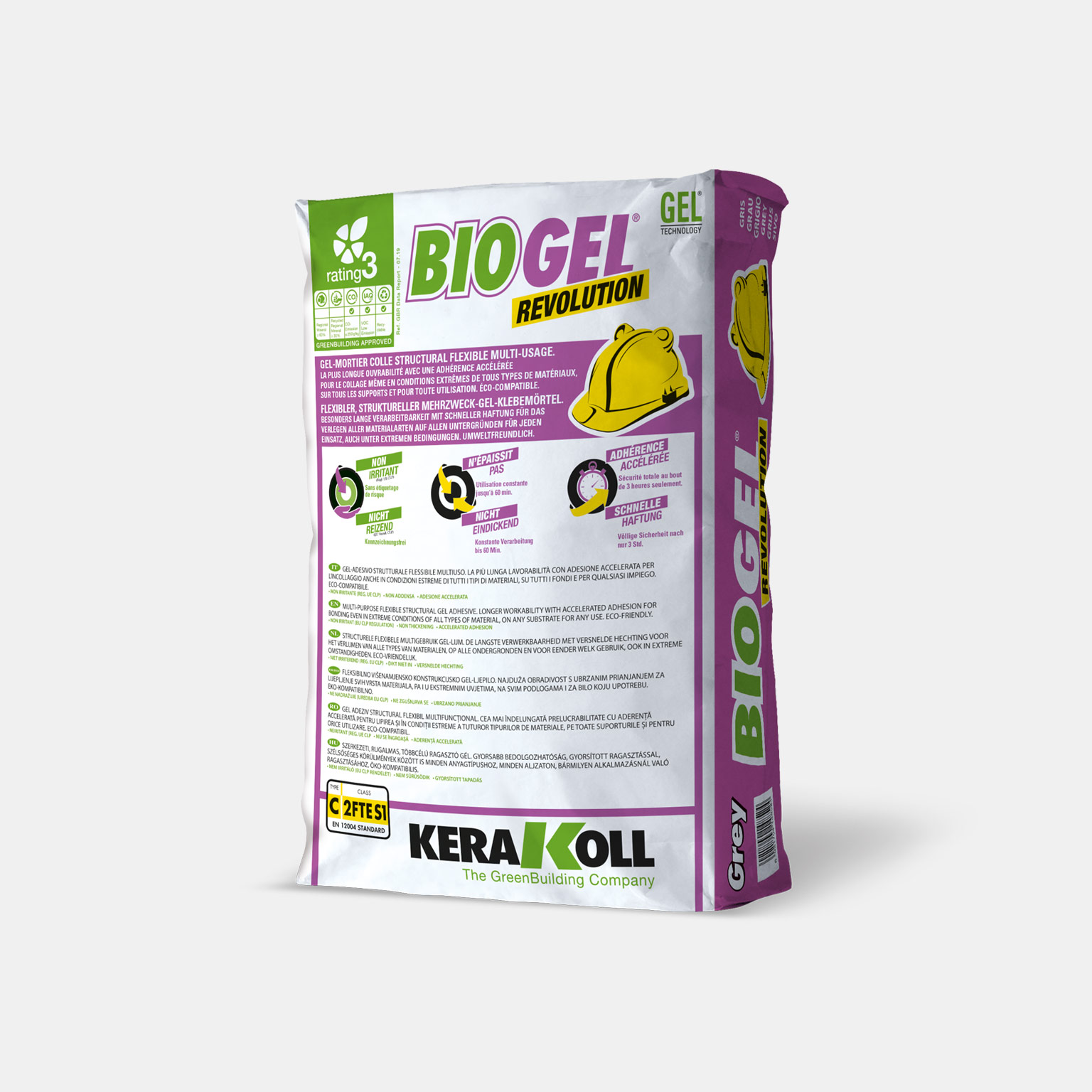 Biogel Revolution Grigio - immagine pack