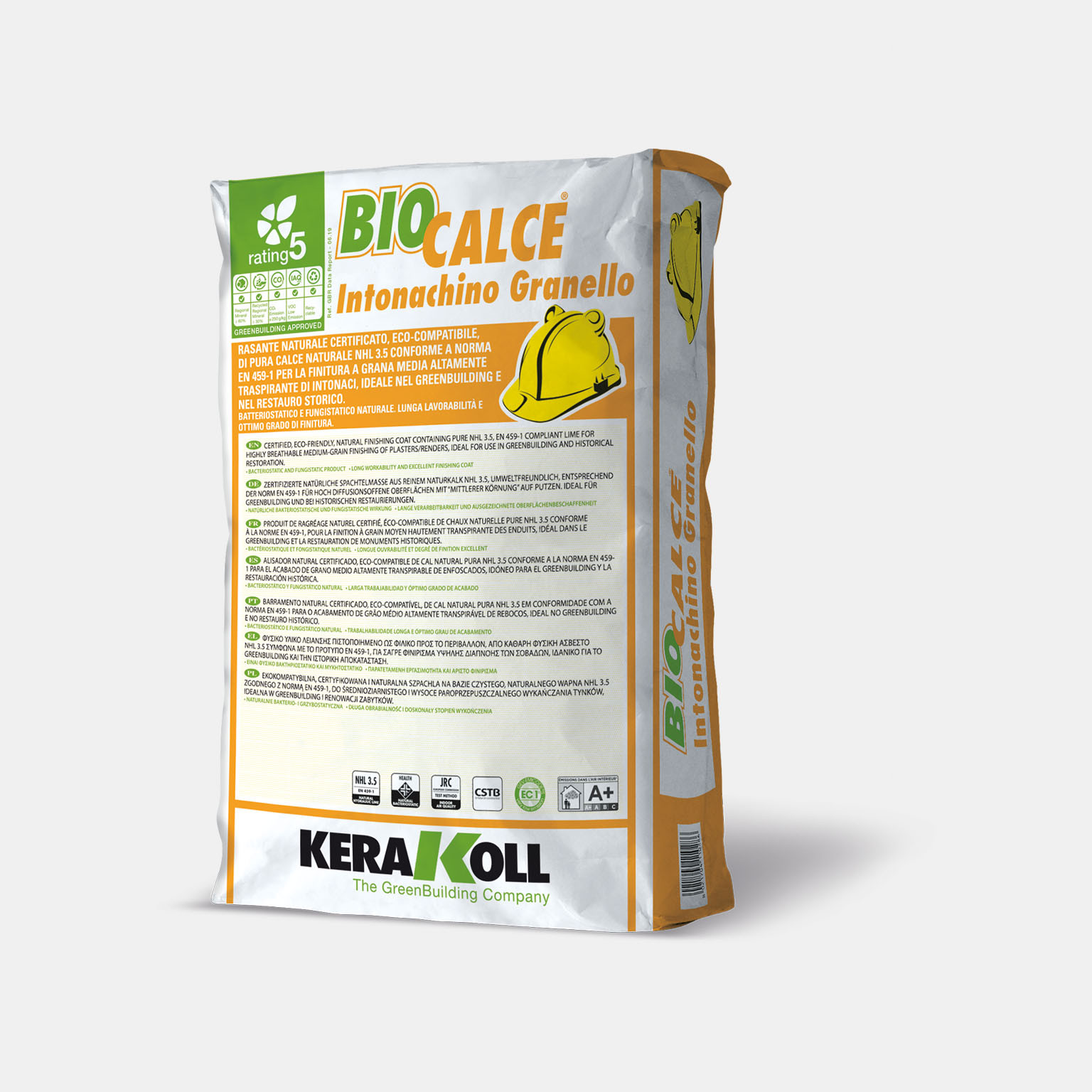 Biocalce intonachino granello scheda tecnica Biocalce intonachino granello scheda tecnica